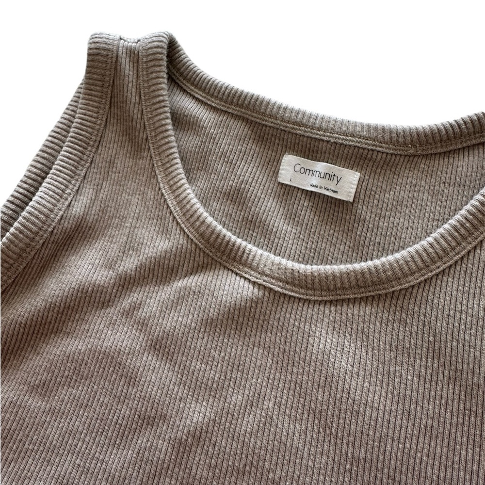 Aritzia Community Ribbed Tank - Picture 2 of 7